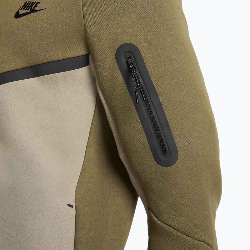 Men's sweatshirt Nike Tech Windrunner Full Zip medium olive/light army/black 8