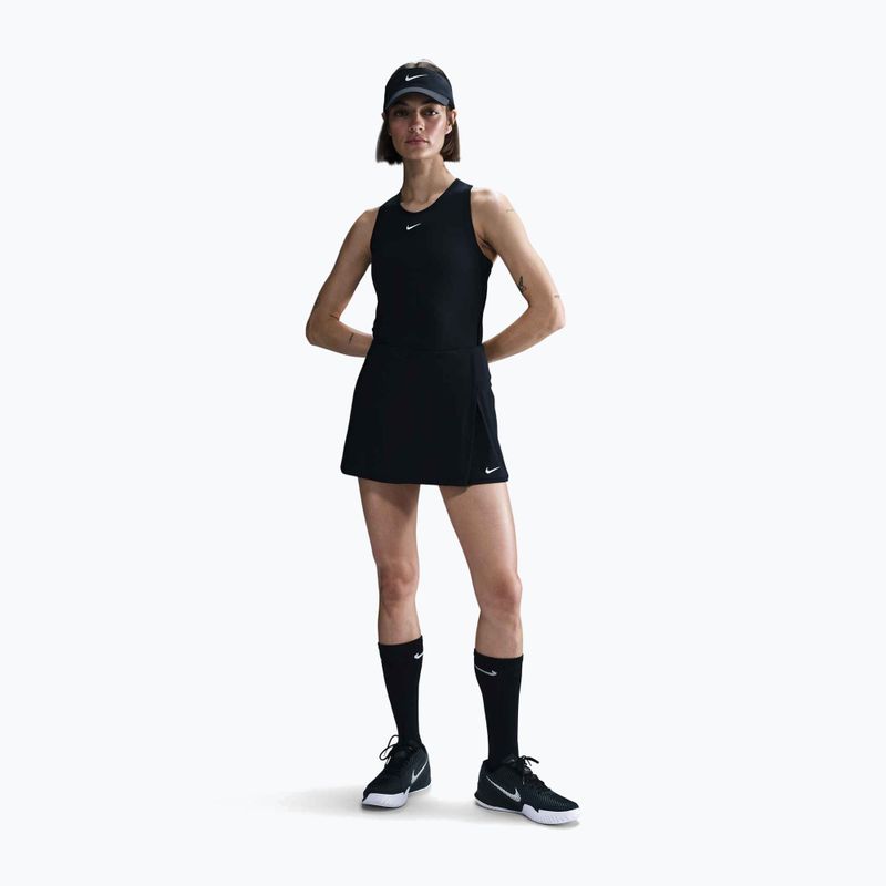 Tennis skirt Nike Victory Dri-Fit Straight black/white 2