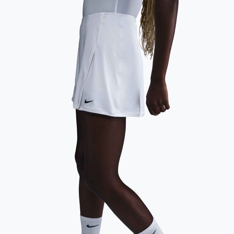 Tennis skirt Nike Victory Dri-Fit Straight Pleated white/black 4