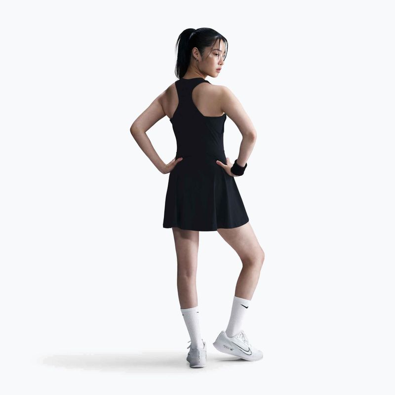 Tennis dress Nike Victory Dri-Fit black/white 2