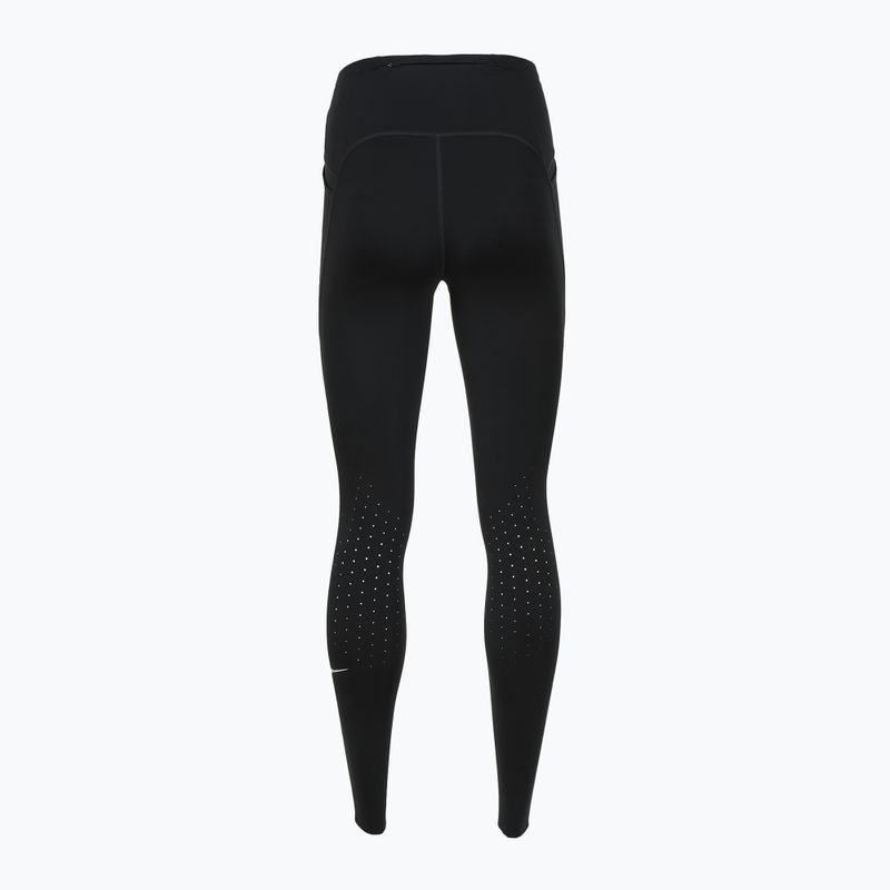 Women's running leggings Nike Swift 7/8 black 5
