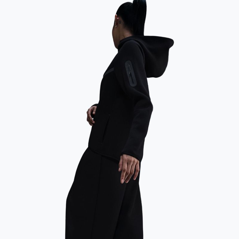 Women's sweatshirt Nike Sportswear Tech Fleece Windrunner black/black 4