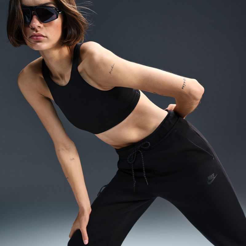 Women's trousers Nike Sportswear Tech Fleece Mid-Rise black/black 5