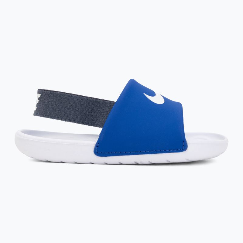 Children's flip-flops Nike Coffee game royal/thunder blue/white/white 2
