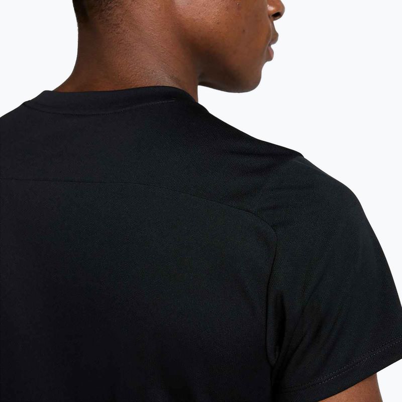 Men's tennis t-shirt Nike Court Dri-Fit Victory black/white 6