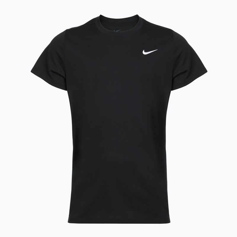 Men's tennis t-shirt Nike Court Dri-Fit Victory black/white 7