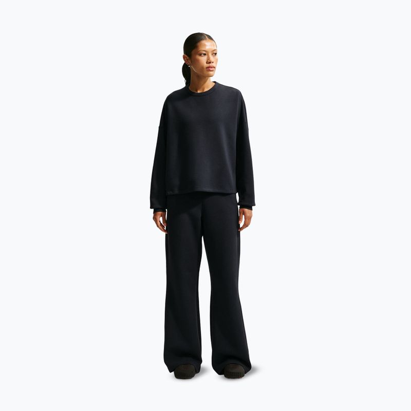 Women's training sweatshirt Nike 24.7 ImpossiblySoft Black/Dark Smoke Grey 2