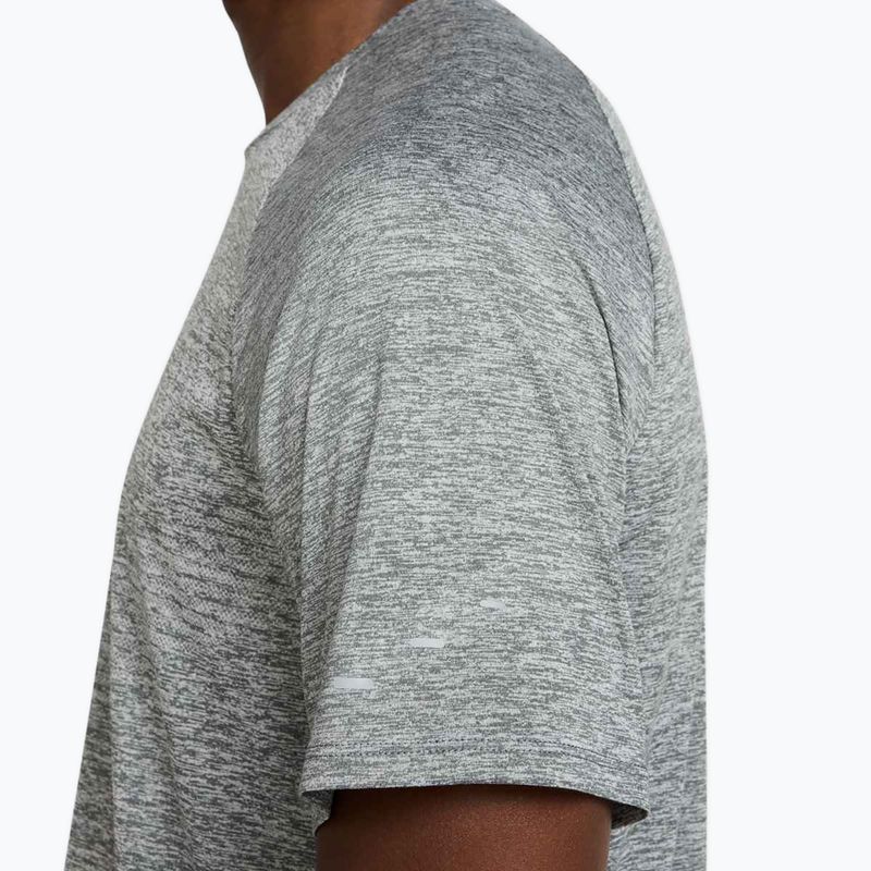 Men's running top Nike Stride ADV smoke grey / heather 5