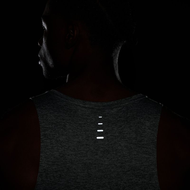 Men's running top Nike Stride Dri-Fit ADV smoke grey/heather 8