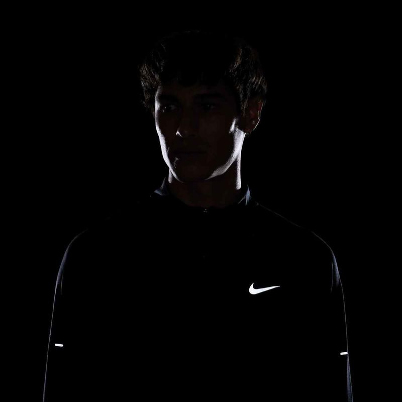 Men's running sweatshirt Nike Stride 1/4 Zip Dri-Fit black 9