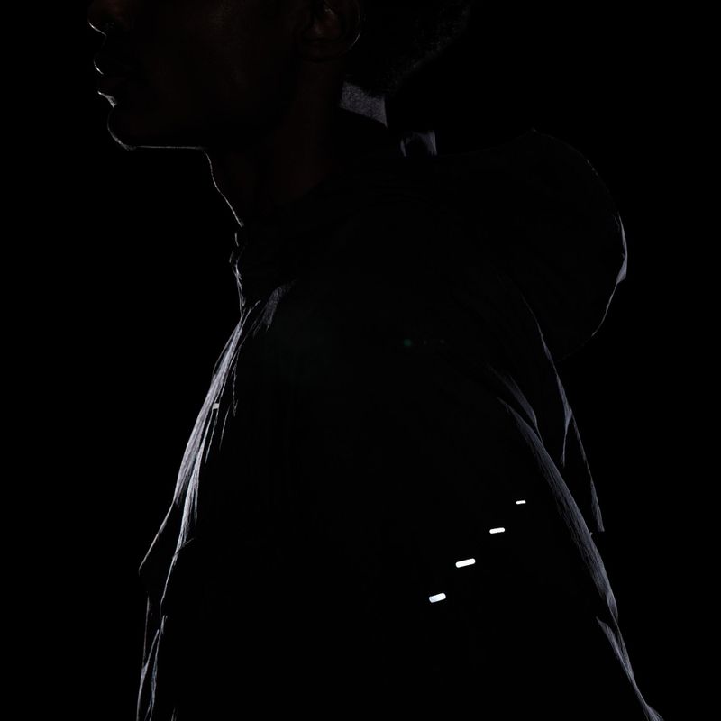 Men's running jacket Nike Stride Repel UV black/black 8