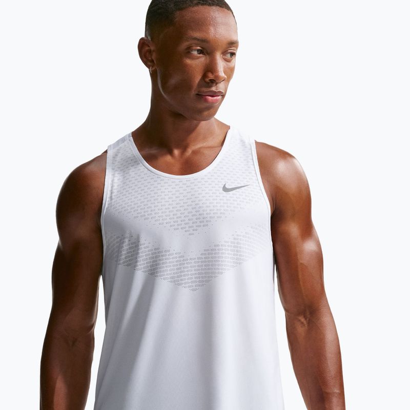 Men's running shirt Nike Stride white 4