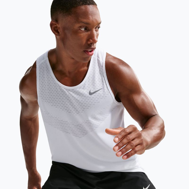 Men's running shirt Nike Stride white 6