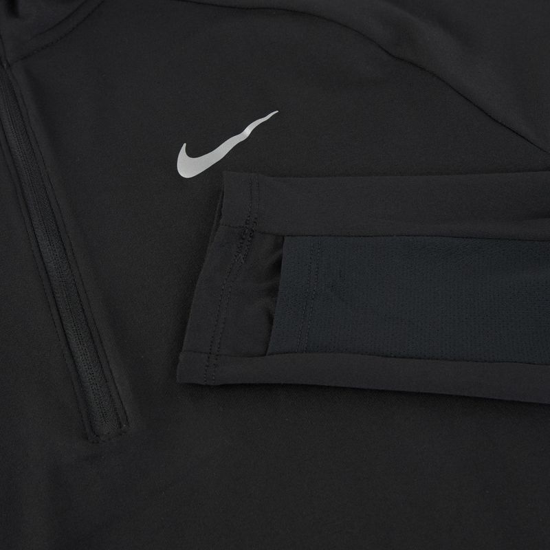 Men's running sweatshirt Nike Stride 1/4 Zip Dri-Fit black 14