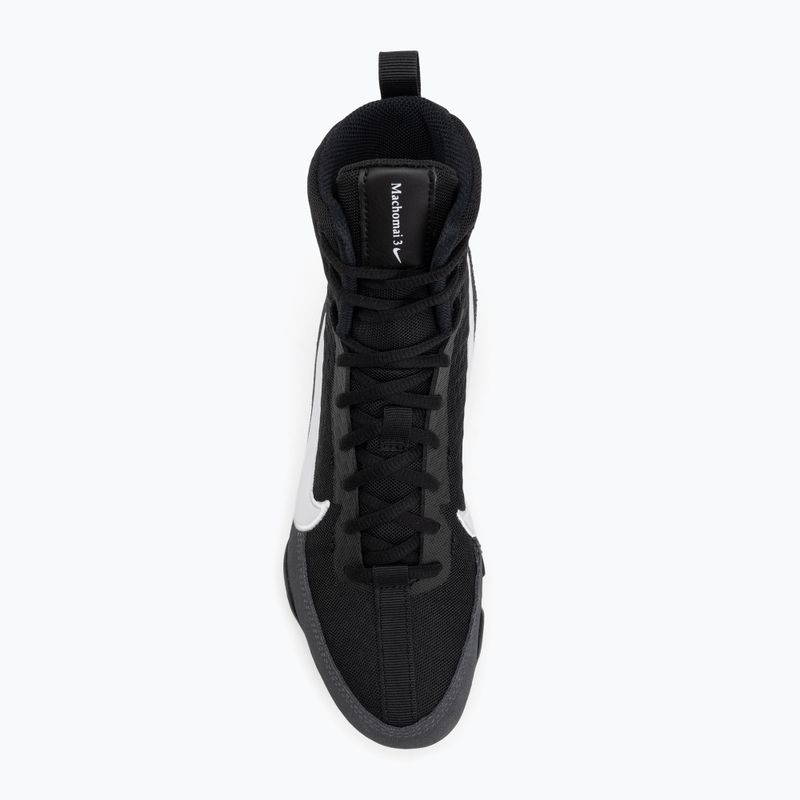Nike Machomai 3 black/white boxing shoes 5