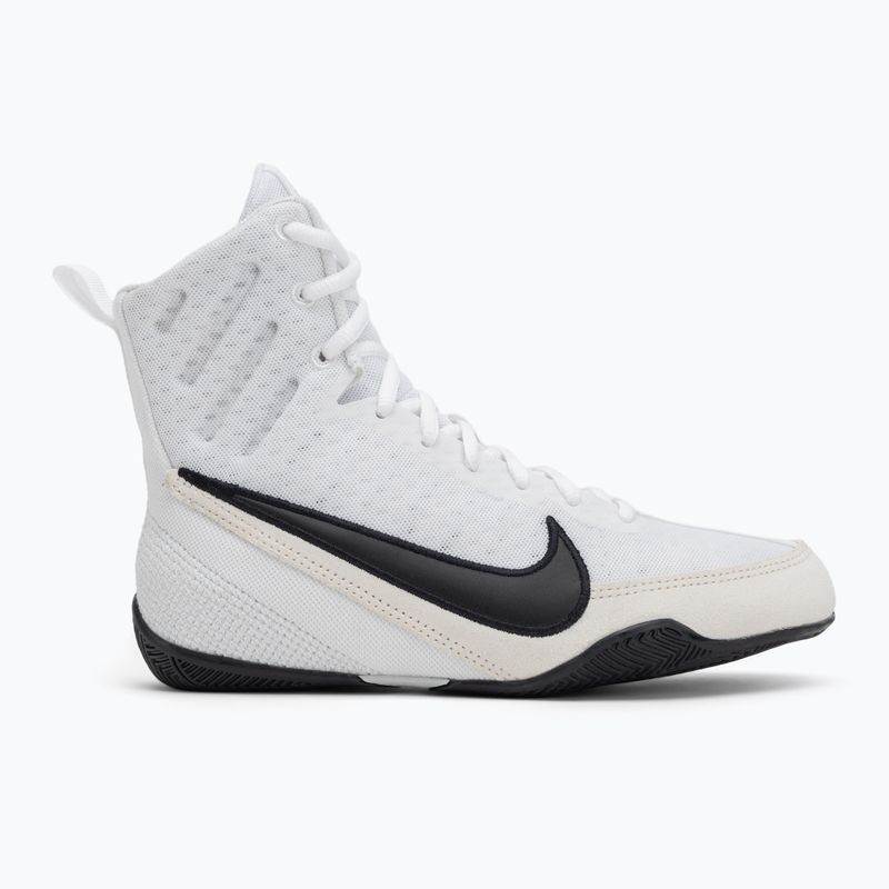 Nike Machomai 3 white/black boxing shoes 2