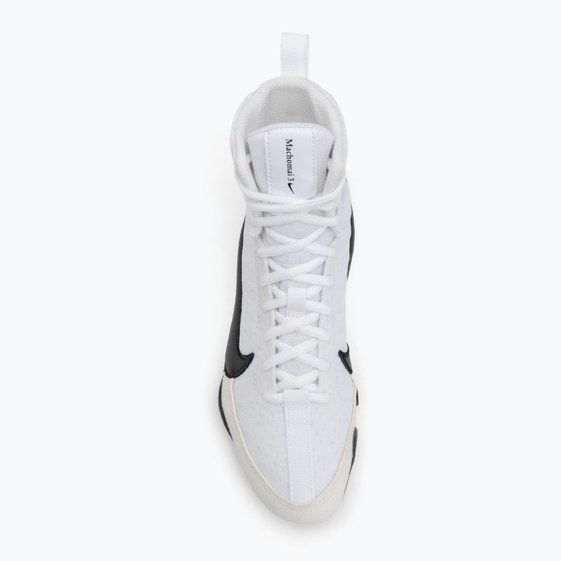 Nike Machomai 3 white/black boxing shoes 5