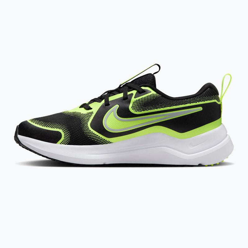 Children's shoes Nike Cosmic Runner black/volt/wolf grey 2