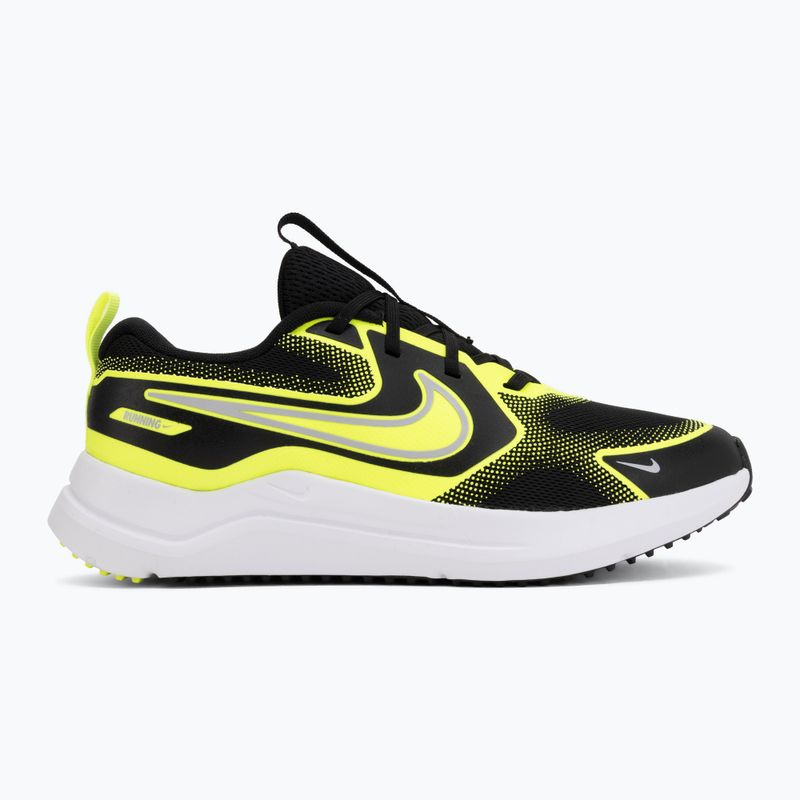 Children's shoes Nike Cosmic Runner black/volt/wolf grey 2