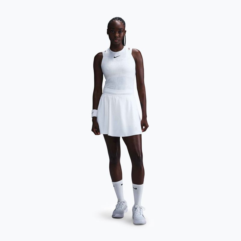 Tennis skirt Nike Court Dri-Fit Ace Advantage white/white 2