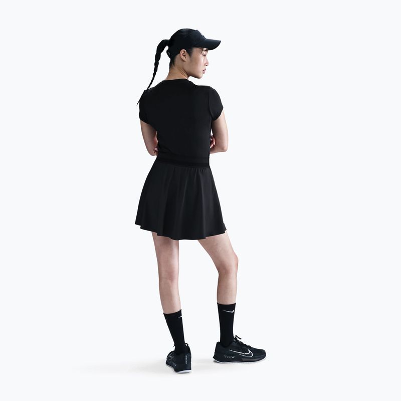 Tennis skirt Nike Court Dri-Fit Ace Advantage black/black 3