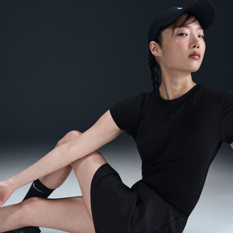 Tennis skirt Nike Court Dri-Fit Ace Advantage black/black 9