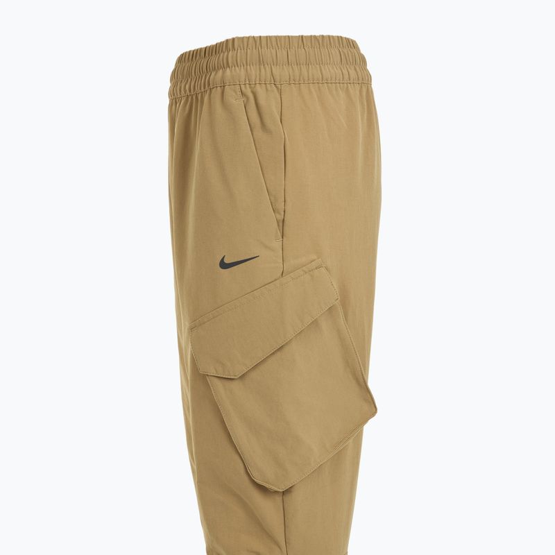 Children's trousers Nike Sportswear City Utility parachute beige/black 11