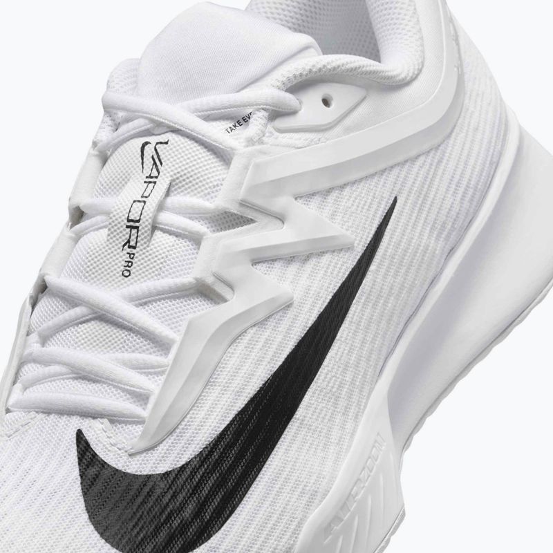 Men's Nike Vapor Pro 3 Tennis Shoes white/black 8
