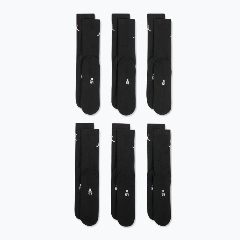 Socks Jordan Everyday Cushioned Crew 6 pairs black/white 2