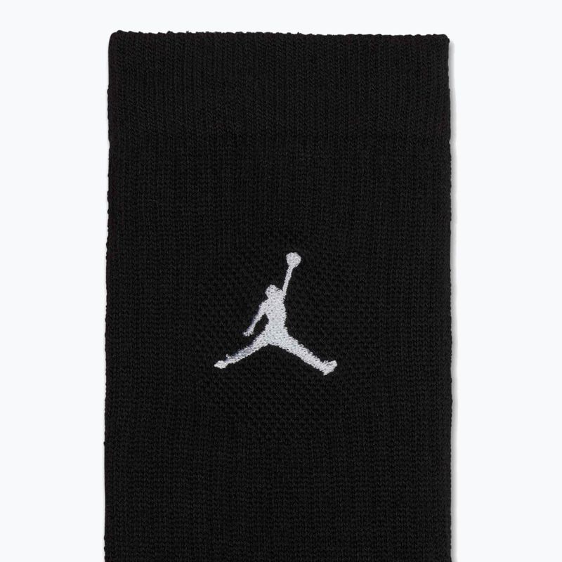 Socks Nike Jordan Everyday Cushioned Crew 6 pairs black/white 3