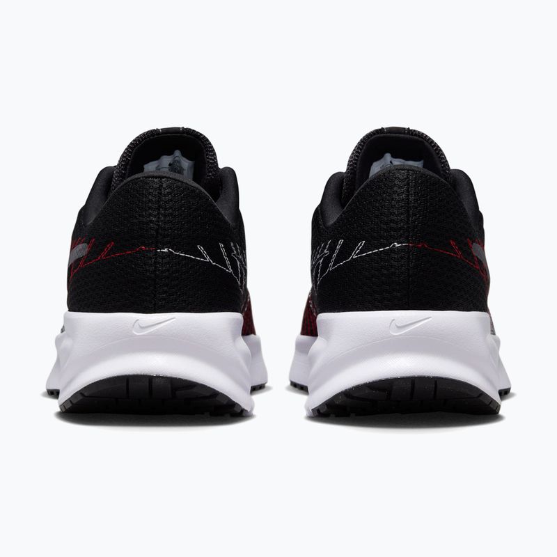 Men's running shoes Nike Run Defy black/university red/white/cool grey 4