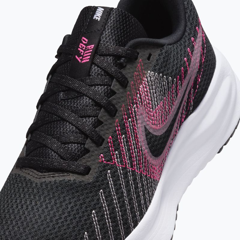 Women's running shoes Nike Run Defy black/hyper pink/elemental pink 5