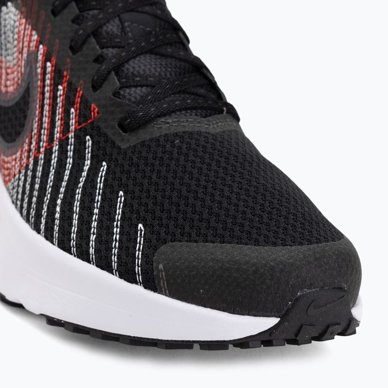 Men's running shoes Nike Run Defy black/university red/white/cool grey 7
