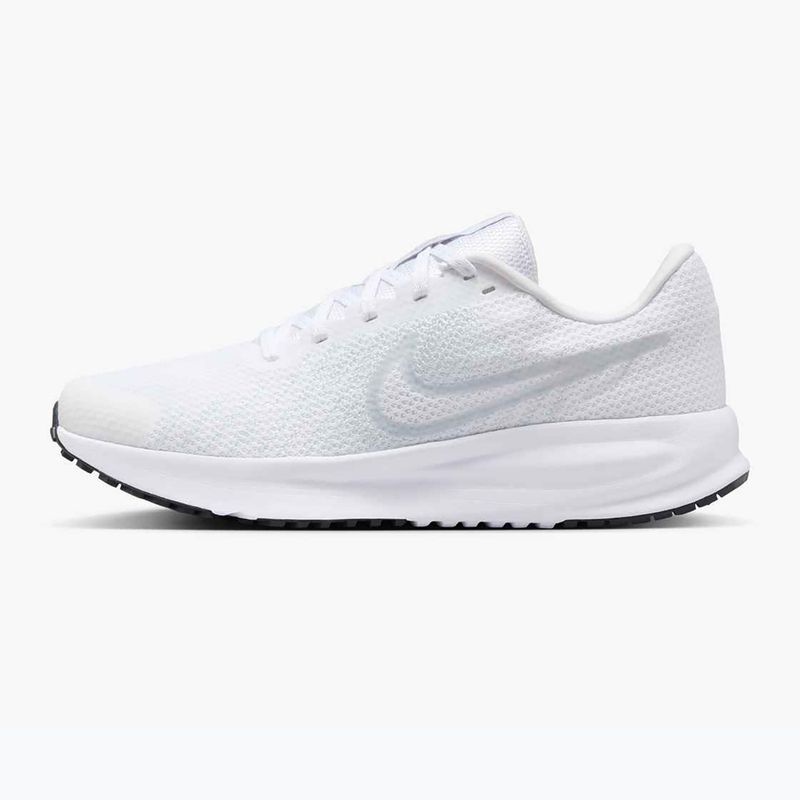 Nike Run Defy women's running shoes white / pure platinum / black 2