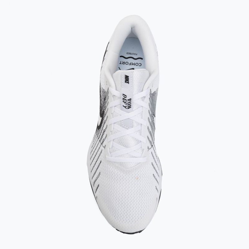 Men's running shoes Nike Run Defy white/black 5