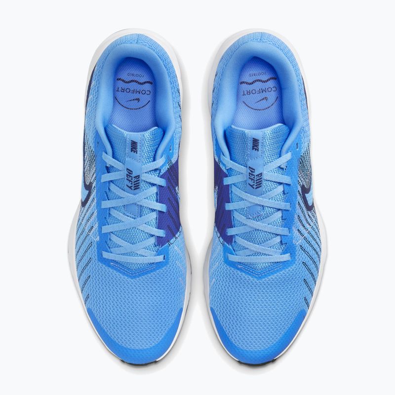 Men's running shoes Nike Run Defy University Blue/White/Black/Blue Void 5