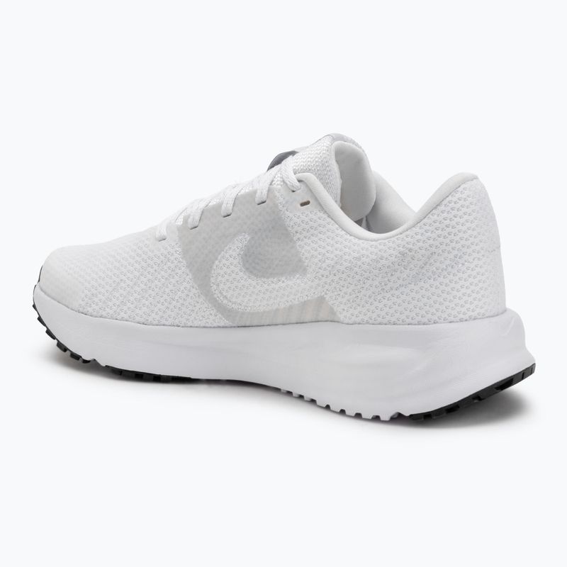 Women's running shoes Nike Run Defy white / pure platinum / black 3