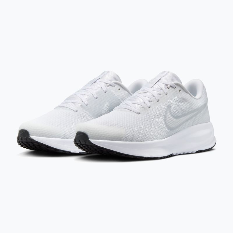 Men's running shoes Nike Run Defy white/black/pure platinum 3