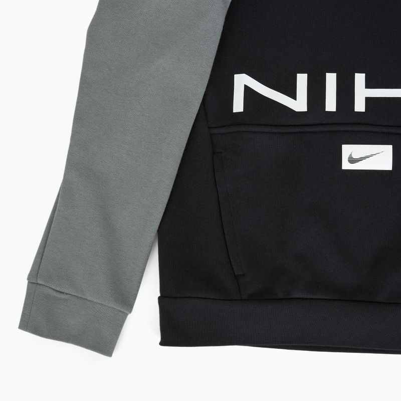 Children's sweatshirt Nike Multi Dri-FIT black/smoke grey/white 3