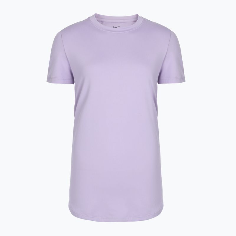 Women's T-shirt Nike One Maternity Dri Fit Slim-Fit lilac ice