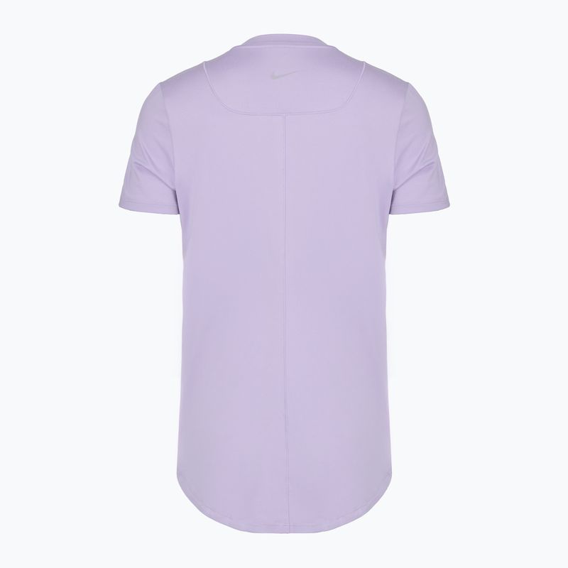 Women's T-shirt Nike One Maternity Dri Fit Slim-Fit lilac ice 2