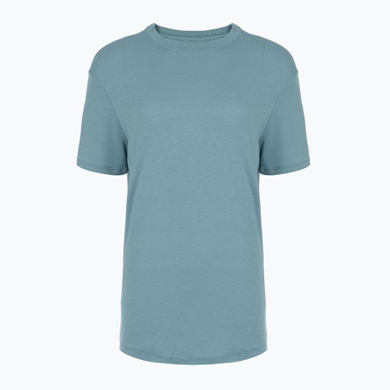 Women's T-shirt Nike One Relaxed Dri-Fit smokey blue/black 7