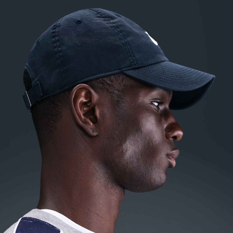 Nike Club Unstructured Futura Wash obsidian/white baseball cap 2