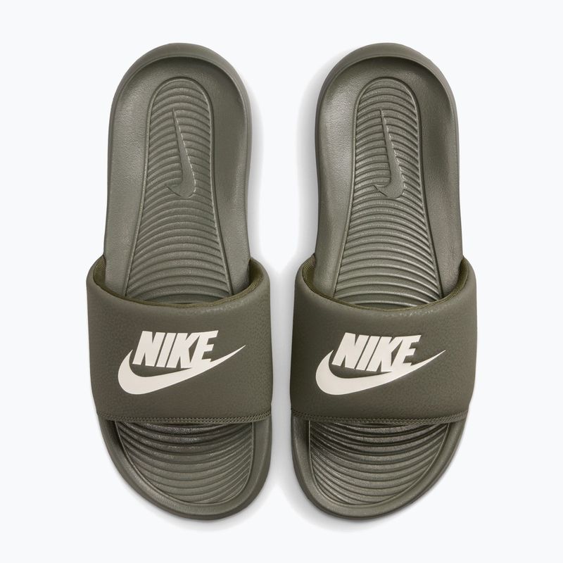Men's flip-flops Nike Victori One Slide cargo khaki/cargo khaki/sail 4