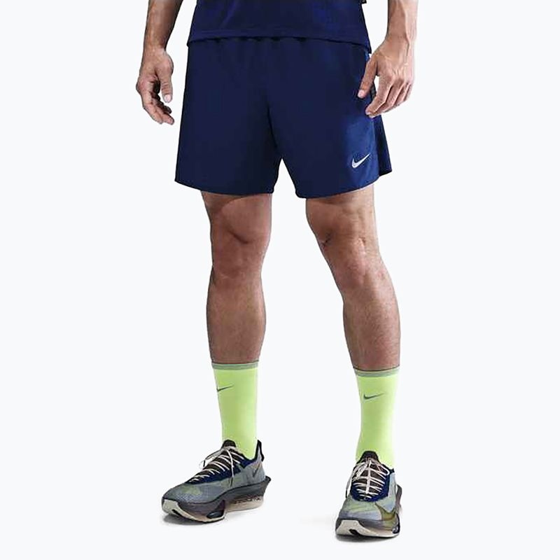 Men's shorts Nike Challenger Dri-Fit Breathe 7" blue void