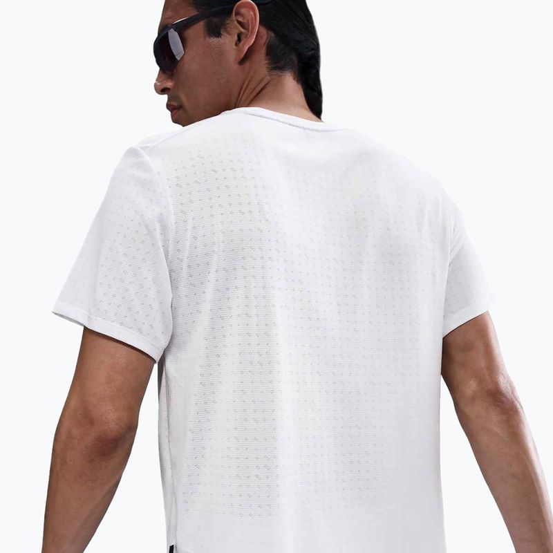 Men's running top Nike Miler Breathe summit white 5