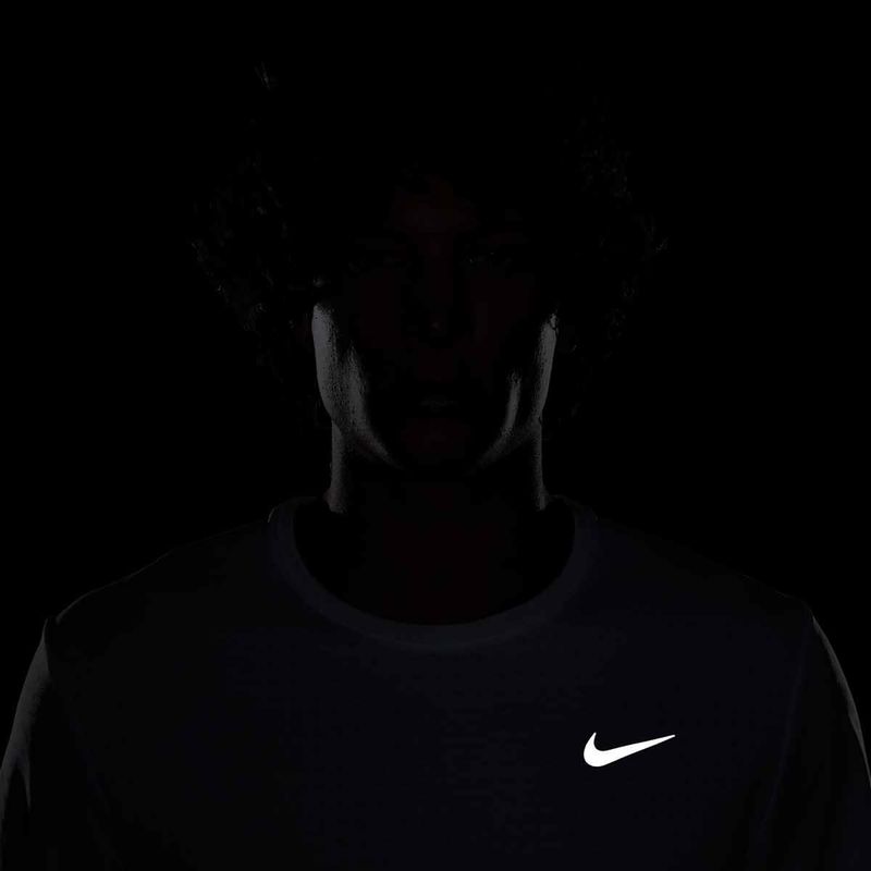 Men's running top Nike Miler Breathe summit white 6