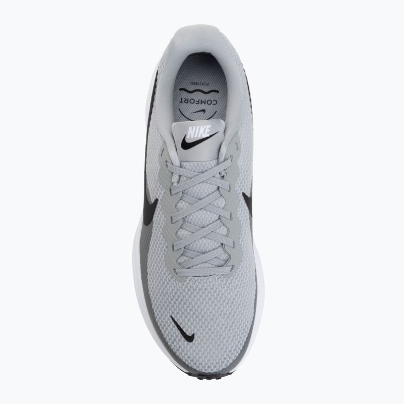 Men's running shoes Nike Revolution 8 light smoke grey/smoke grey/white/black 5