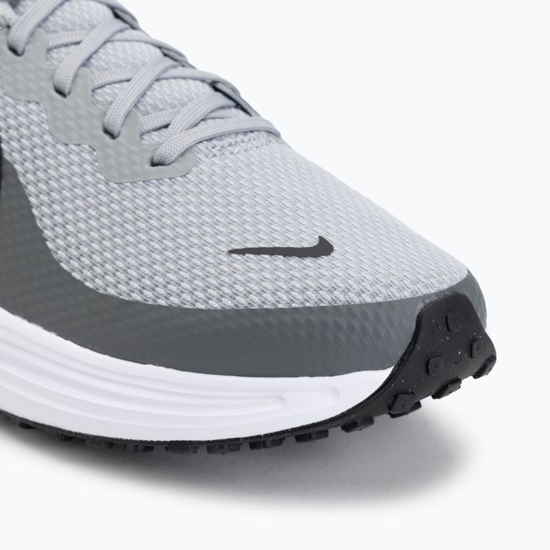 Men's running shoes Nike Revolution 8 light smoke grey/smoke grey/white/black 7