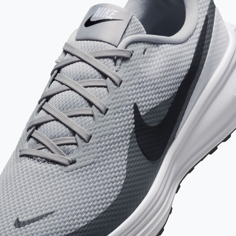 Men's running shoes Nike Revolution 8 light smoke grey/smoke grey/white/black 8